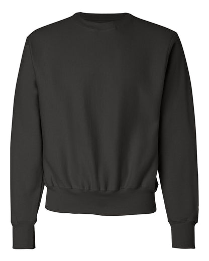 Champion Reverse Weave® Crewneck Sweatshirt S149 #color_Black