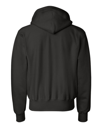 Champion Reverse Weave® Hooded Sweatshirt S101 #color_Black