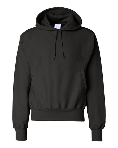Champion Reverse Weave® Hooded Sweatshirt S101 #color_Black