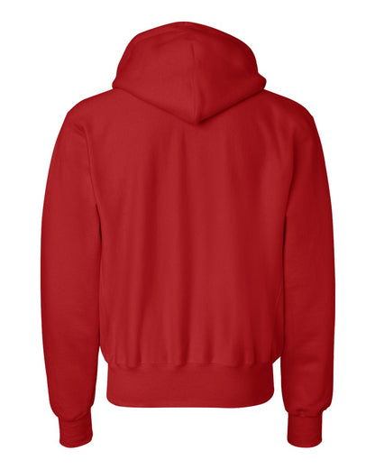 Champion Reverse Weave® Hooded Sweatshirt S101 #color_Scarlet
