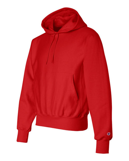 Champion Reverse Weave® Hooded Sweatshirt S101 #color_Scarlet