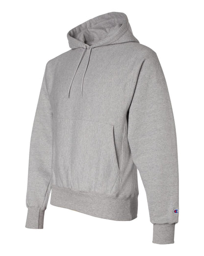 Champion Reverse Weave® Hooded Sweatshirt S101 #color_Oxford Grey
