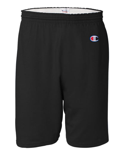 Champion Adult Cotton Gym Short 8187 #color_Black