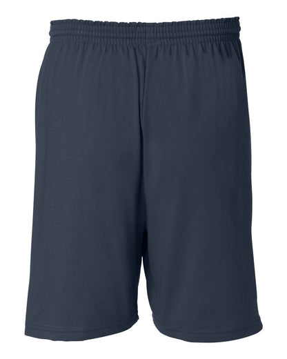 Champion Adult Cotton Gym Short 8187 #color_Navy