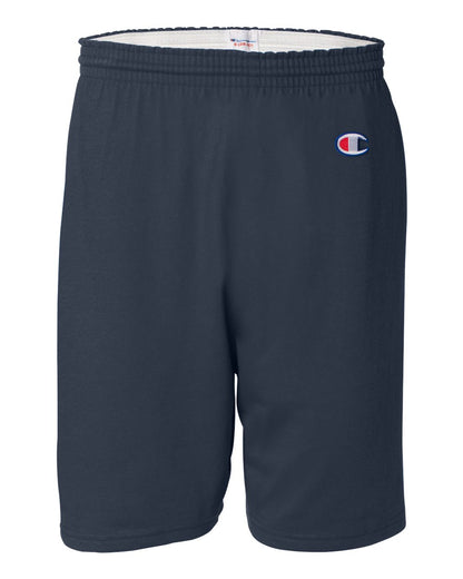 Champion Adult Cotton Gym Short 8187 #color_Navy