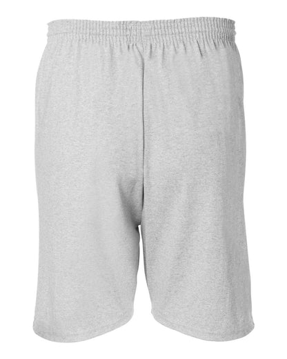 Champion Adult Cotton Gym Short 8187 #color_Silver Grey