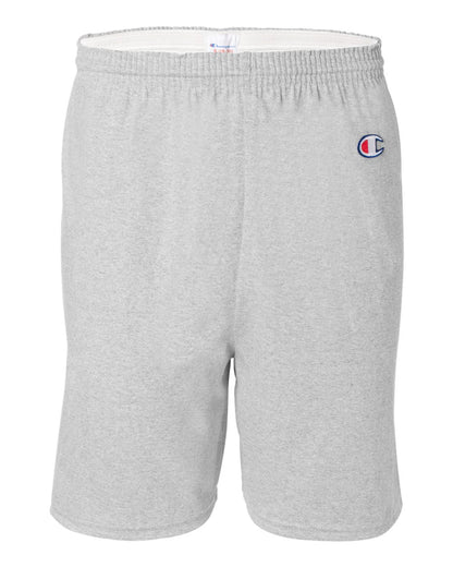 Champion Adult Cotton Gym Short 8187 #color_Silver Grey