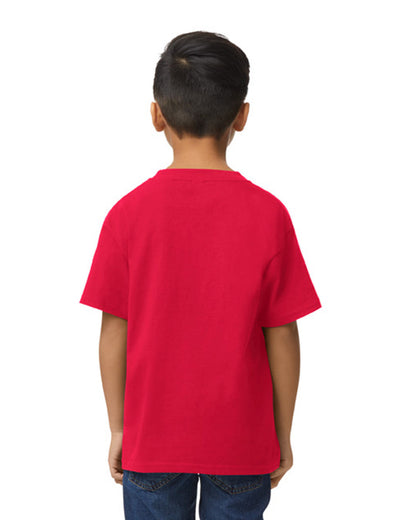 Gildan Youth Softstyle Midweight T-Shirt G650B #color_RED