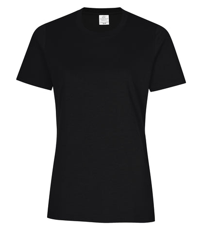 Atc Everyday Collection Everyday Ctn Ringspun Lds Tee ATC2000L #color_Black