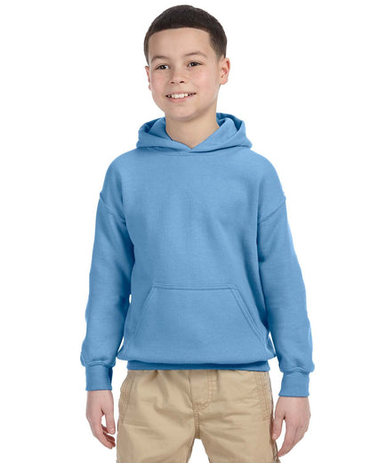 Gildan Youth Heavy Blend™ Hooded Sweatshirt G185B #color_CAROLINA BLUE