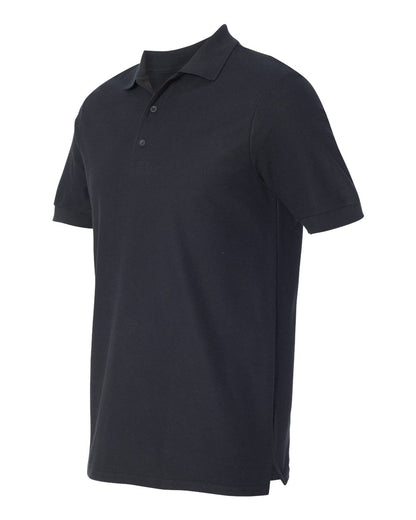 Gildan Premium Cotton® Double Piqué Polo 82800 #color_Black