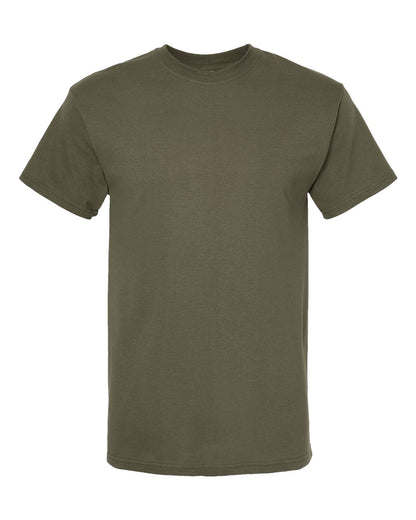 M&O Gold Soft Touch T-Shirt 4800 #color_Military Green