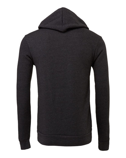 BELLA + CANVAS Sponge Fleece Hoodie 3719 #color_Dark Grey Heather