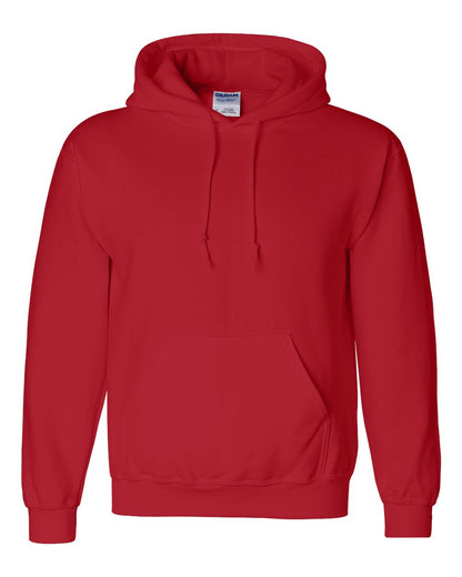 Gildan DryBlend® Hooded Sweatshirt 12500 #color_Red