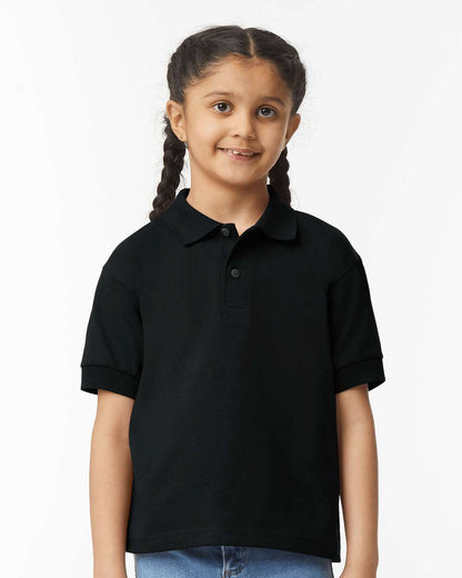 Gildan DryBlend® Youth Jersey Polo 8800B #colormdl_Black