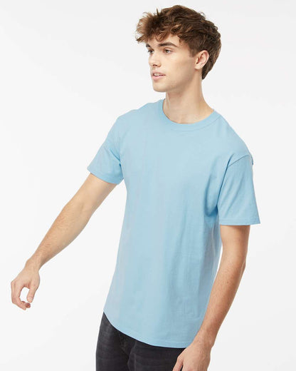 M&O Ring-Spun T-Shirt 5500 #colormdl_Light Blue