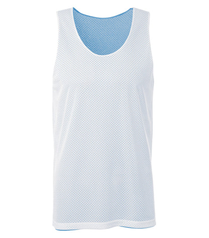 Atc Pro Mesh Reversible Tank Top S3524 #color_Carolina/Wht