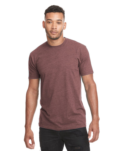 Next Level Apparel Unisex CVC Crewneck T-Shirt N6210 #color_HEATHER MAROON