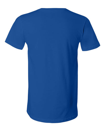 BELLA + CANVAS Jersey V-Neck Tee 3005 #color_True Royal