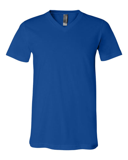 BELLA + CANVAS Jersey V-Neck Tee 3005 #color_True Royal