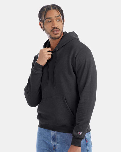 Champion Powerblend® Hooded Sweatshirt S700 #colormdl_Charcoal Heather