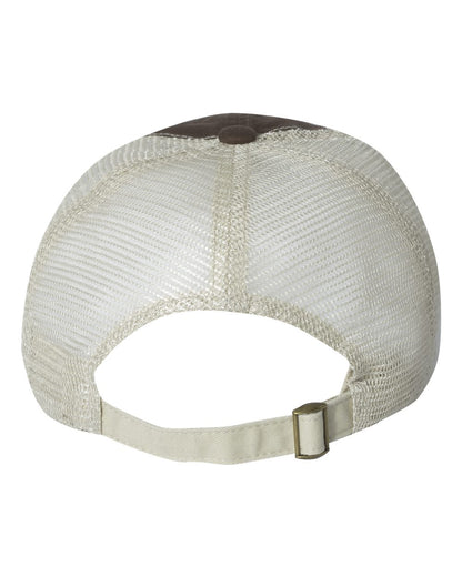 Sportsman Contrast-Stitch Mesh-Back Cap 3100 #color_Brown/ Stone