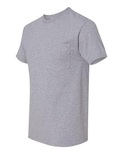 JERZEES Dri-Power® 50/50 Pocket T-Shirt 29MPR #color_Oxford