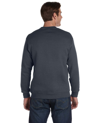 Gildan Adult DryBlend® Fleece Crew G120 #color_CHARCOAL