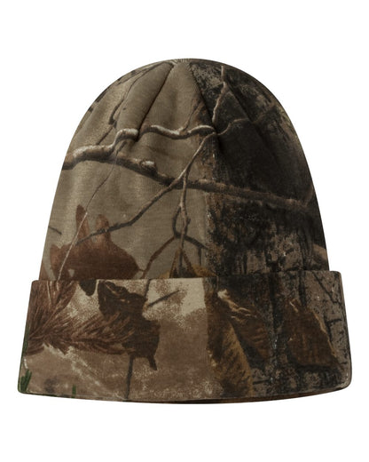 Kati 12" Licensed Camo Cuffed Beanie LCB12 #color_Realtree All Purpose