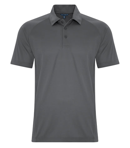 Coal Harbour Tech Mesh Snag Resist Polo S3561 #color_Dark Grey