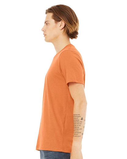 BELLA + CANVAS Jersey Tee 3001 #colormdl_Burnt Orange