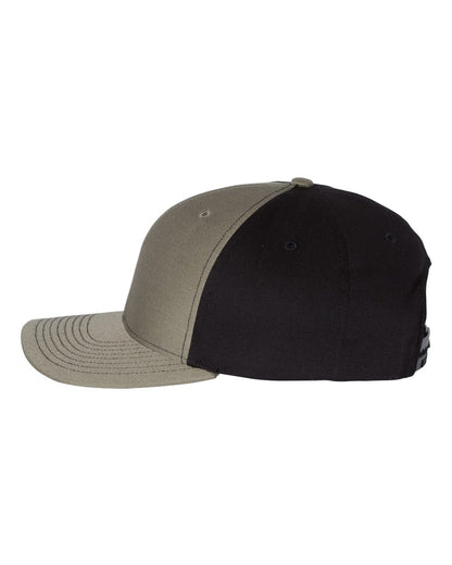 Richardson Twill Back Trucker Cap 312 #color_Loden/ Black