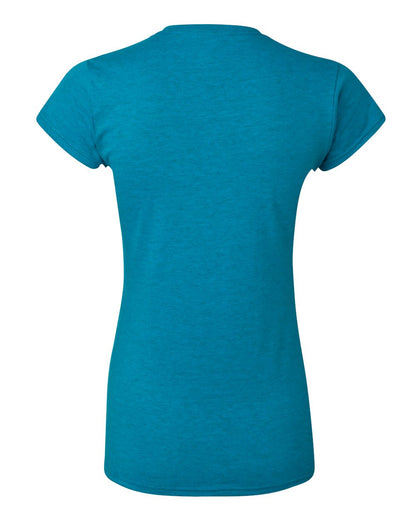 Gildan Softstyle® Women’s T-Shirt 64000L #color_Antique Sapphire