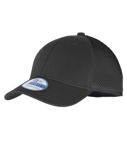 New Era Stretch Mesh Yth Cap NE302 #color_Black/Black