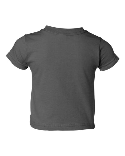 Rabbit Skins Toddler Cotton Jersey Tee 3301T #color_Charcoal