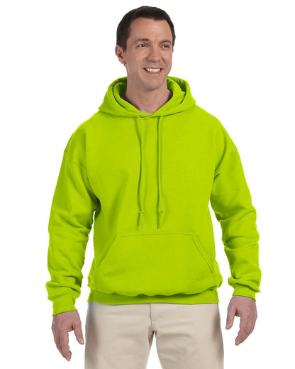 Gildan Adult DryBlend® Hooded Sweatshirt G125 #color_SAFETY GREEN