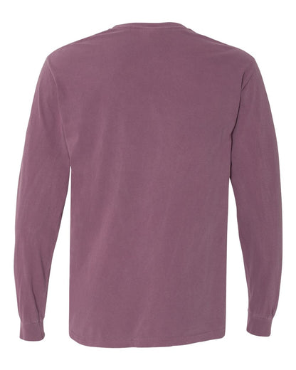 Comfort Colors Garment-Dyed Heavyweight Long Sleeve T-Shirt 6014 #color_Berry