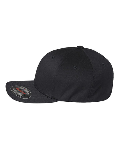 Flexfit Youth Cotton Blend Cap 6277Y #color_Black