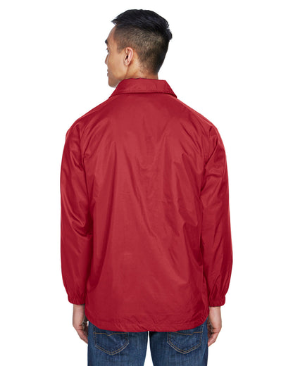 Harriton Adult Nylon Staff Jacket M775 #color_RED