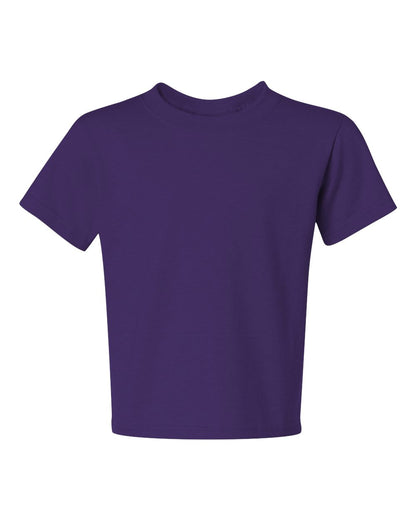 JERZEES Dri-Power® Youth 50/50 T-Shirt 29BR #color_Deep Purple