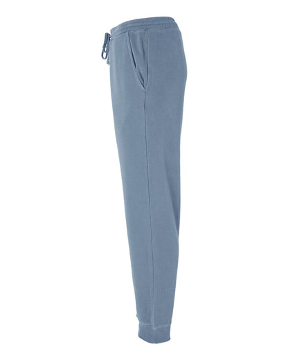 Independent Trading Co. Pigment-Dyed Fleece Pants PRM50PTPD #color_Pigment Slate Blue