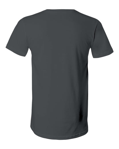 BELLA + CANVAS Jersey V-Neck Tee 3005 #color_Asphalt