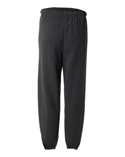 JERZEES NuBlend® Sweatpants 973MR #color_Black Heather