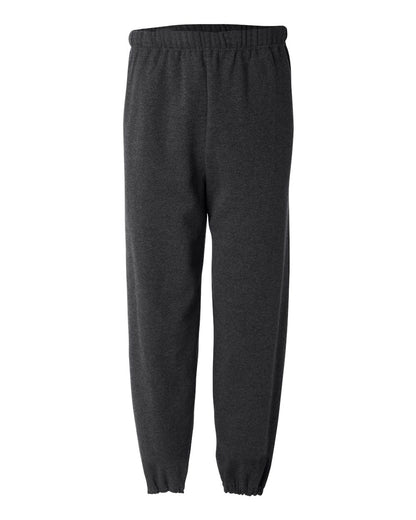 JERZEES NuBlend® Sweatpants 973MR #color_Black Heather