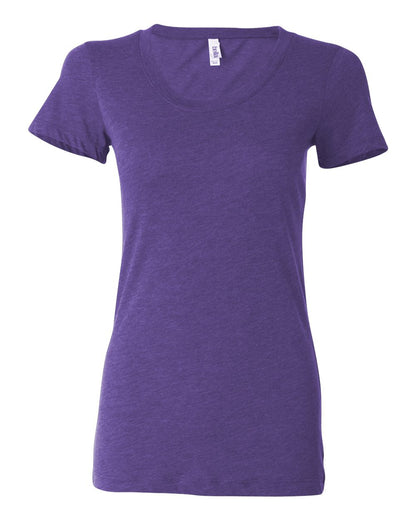 BELLA + CANVAS Women's Triblend Tee 8413 #color_Purple Triblend