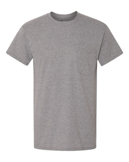 Gildan Heavy Cotton™ Pocket T-Shirt 5300 #color_Graphite Heather