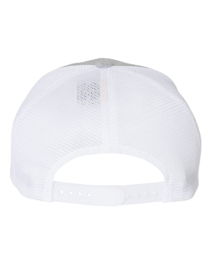 Flexfit 110® Mesh-Back Cap 110M #color_Melange Silver/ White