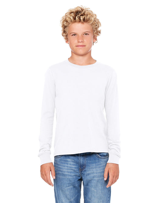 BELLA + CANVAS Youth Jersey Long-Sleeve T-Shirt 3501Y