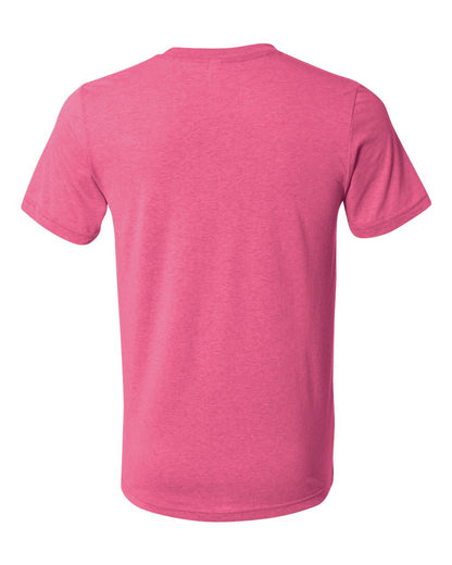 BELLA + CANVAS Texture Tee 3650 #color_Neon Pink