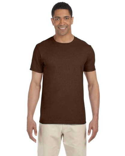 Gildan Adult Softstyle® T-Shirt G640 #color_DARK CHOCOLATE